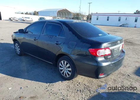 2012 Toyota Corolla Le z USA, uszkodzony, nr VIN 2T1BU4EE5CC833750